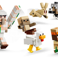 Toys at Foys - LEGO Minecraft 21592 Chicken Jockey Desert Attack - model detail 2