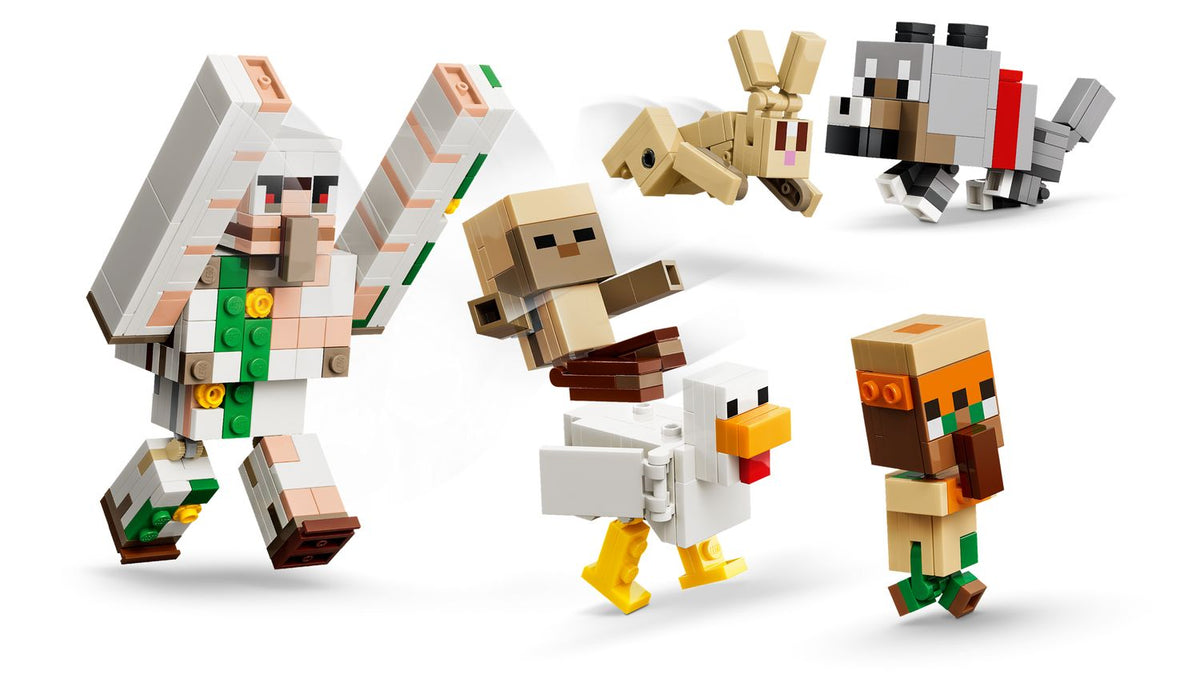 Toys at Foys - LEGO Minecraft 21592 Chicken Jockey Desert Attack - model detail 2