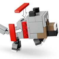 Toys at Foys - LEGO Minecraft 21592 Chicken Jockey Desert Attack - model detail 5