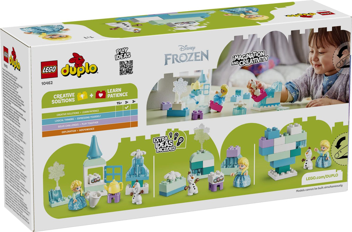 Toys at Foys - LEGO DUPLO 10462 Frozen Creative Box with Elsa and Olaf - box back