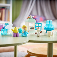Toys at Foys - LEGO DUPLO 10462 Frozen Creative Box with Elsa and Olaf - display setting 1