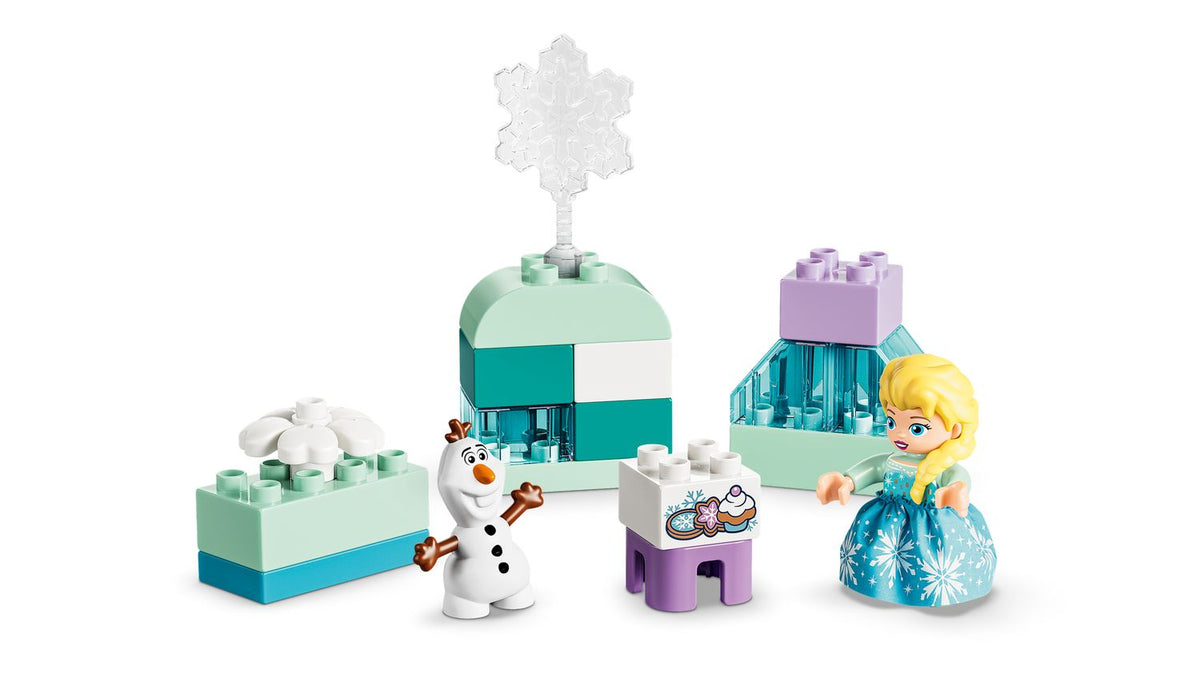 Toys at Foys - LEGO DUPLO 10462 Frozen Creative Box with Elsa and Olaf - model detail 4