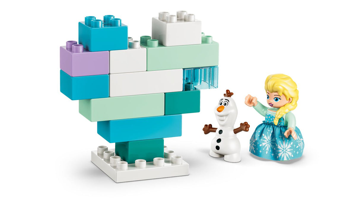 Toys at Foys - LEGO DUPLO 10462 Frozen Creative Box with Elsa and Olaf - model detail 5