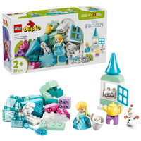 Toys at Foys - LEGO DUPLO 10462 Frozen Creative Box with Elsa and Olaf - built model and box
