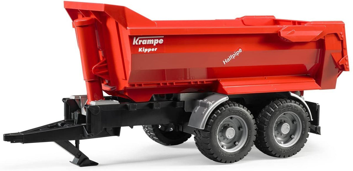 Krampe Tandem Halfpipe Tipping Trailer