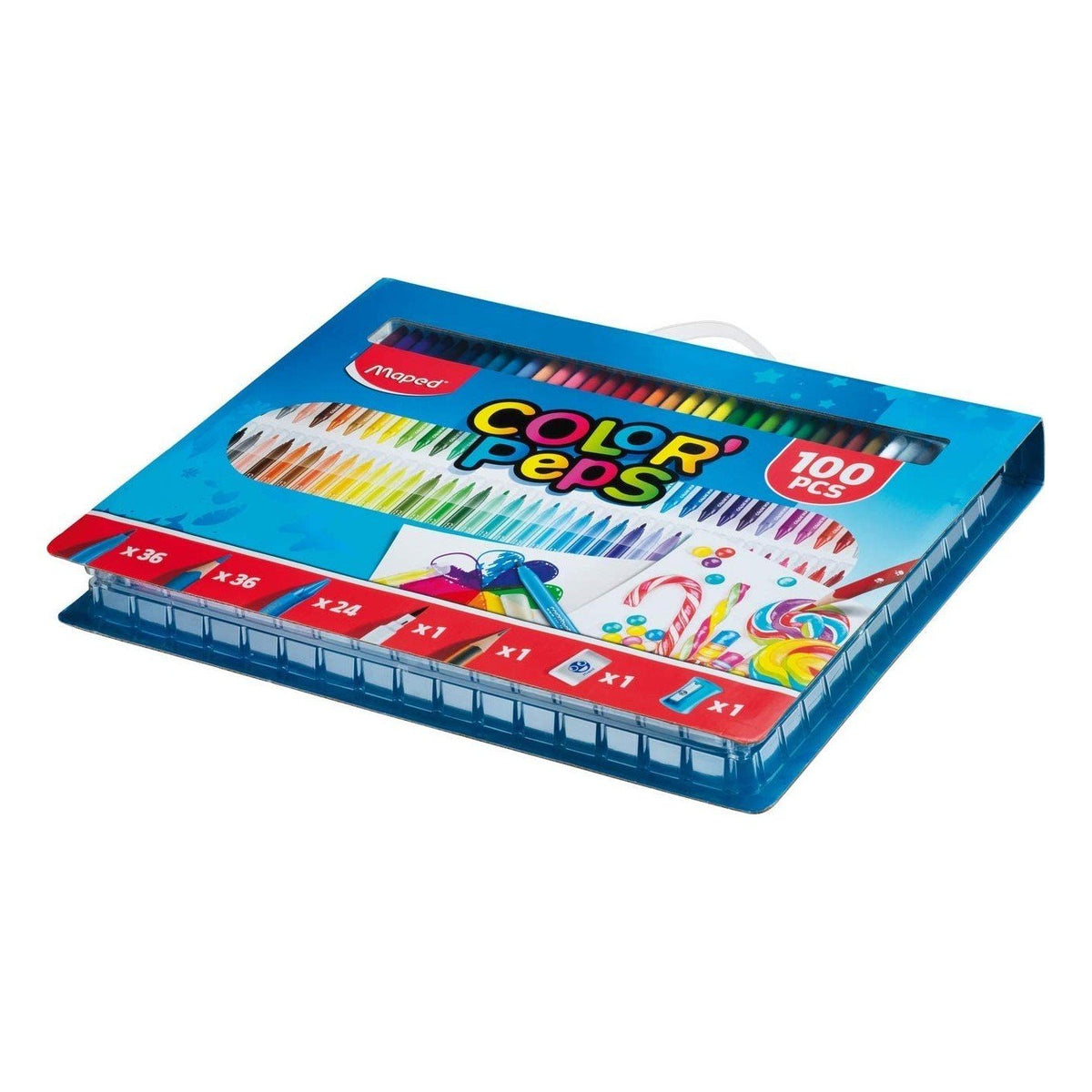 Maped Color'Peps 100 Piece Colouring Kit