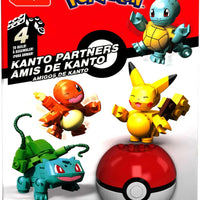 Pokemon Mega Construx Kanto Partners