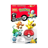 Pokemon Mega Construx Kanto Partners