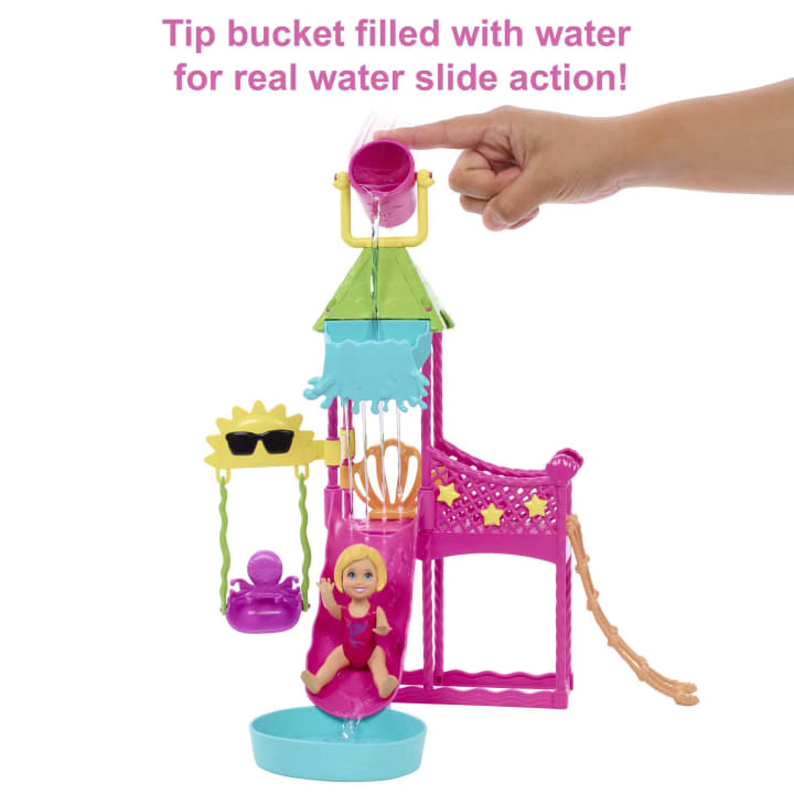 Barbie Skipper First Jobs Doll And Waterpark Playset