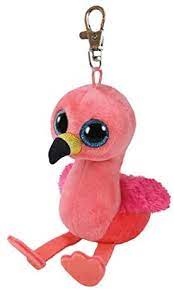 TY 35210 - Mini Boo Key Clip Gilda Flamingo