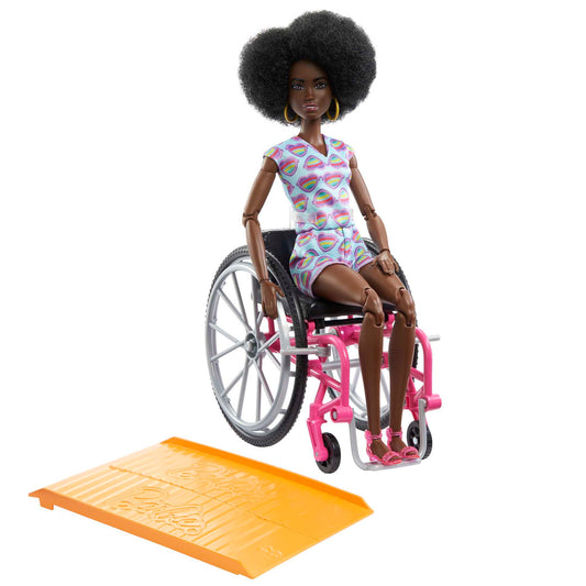 Barbie Fashionistas Doll with Wheelchair And Ramp