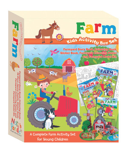 Kids Activity Box Set Farm