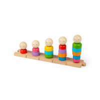 Rainbow Family Stacking Toy