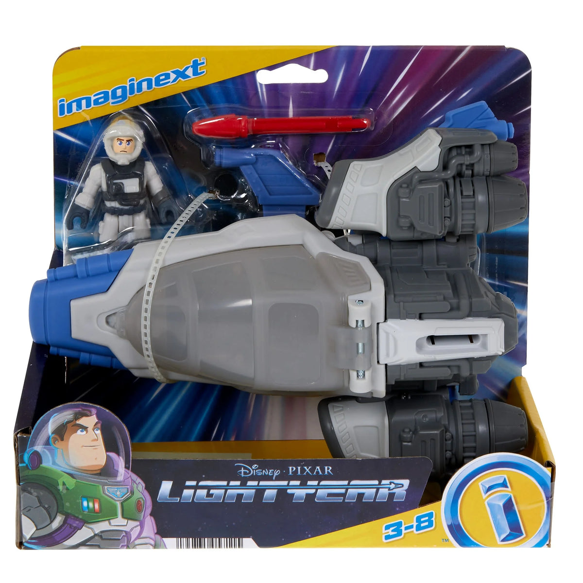 Imaginext Disney Pixar Lightyear Hyper speed Explorer XL-01