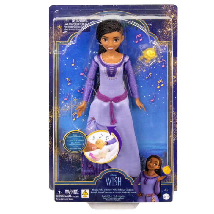 Disney Wish Singing Asha Of Rosas Doll