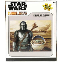 Star Wars The Mandalorian and Grogu 3D Puzzle 500p