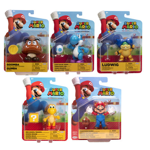 Nintendo Super Mario 4' Figure Assorted