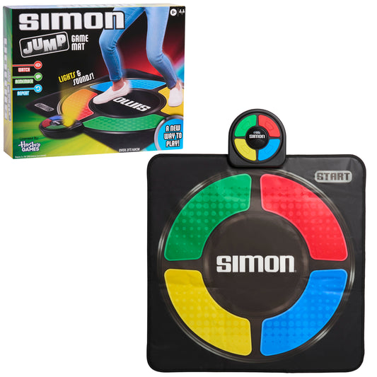 Hasbro Simon Jump electronic game mat with console