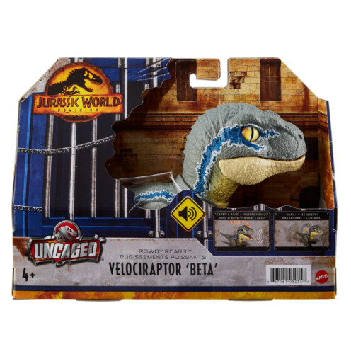 ​ ​Jurassic World Rowdy Roars Velociraptor Beta