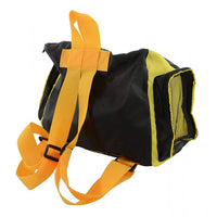 Kickmaster Black and Yellow Backpack Training Football Set