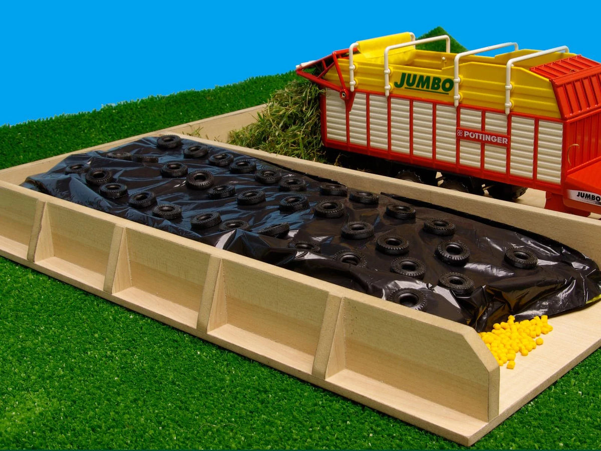 Kids Globe Farming Silo Cover And Tires