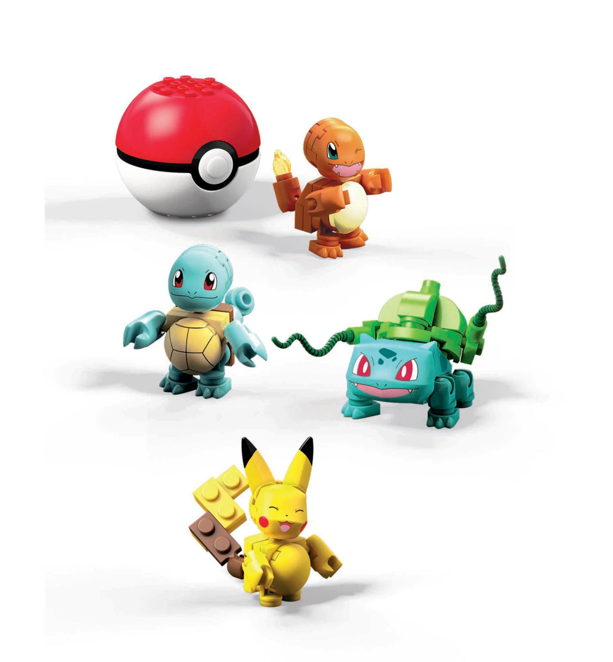 Pokemon Mega Construx Kanto Partners