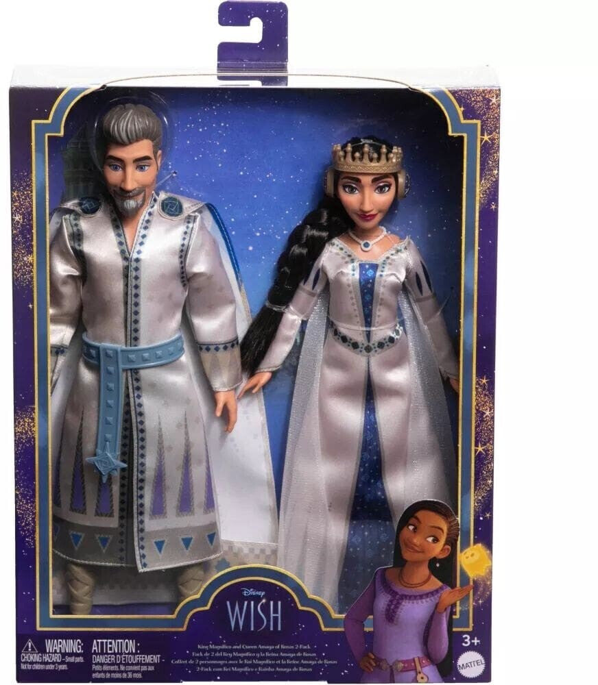 Disney Wish King Magnifico And Queen Amaya Of Rosas Dolls