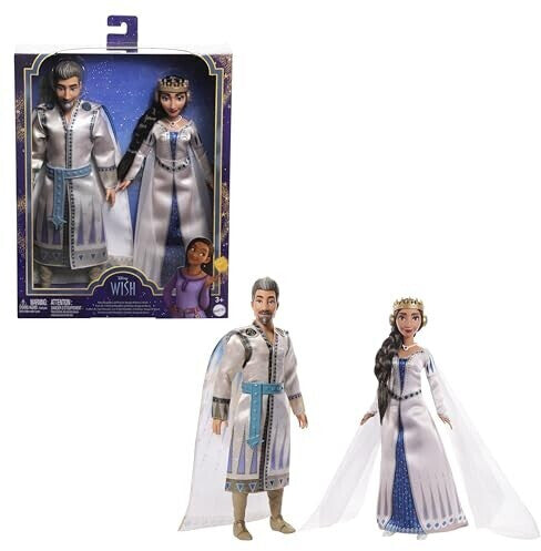 Disney Wish King Magnifico And Queen Amaya Of Rosas Dolls