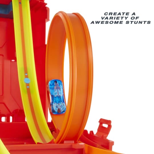 Hot Wheels Track Builder Fuel Can Stunt Box