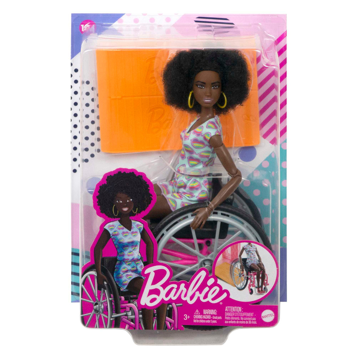 Barbie Fashionistas Doll with Wheelchair And Ramp