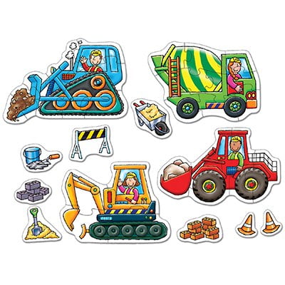 Orchard Toys Big Wheels Jigsaw Puzzle