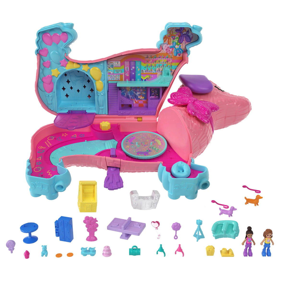 Polly Pocket Dolls Puppy Party Playset