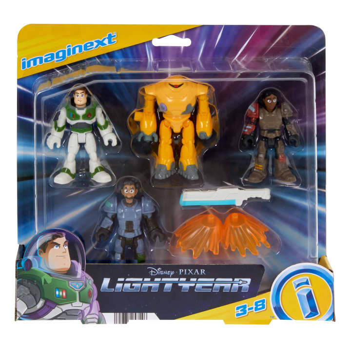 Imaginext Disney Pixar Lightyear Jr. Zap Patrol Multipack