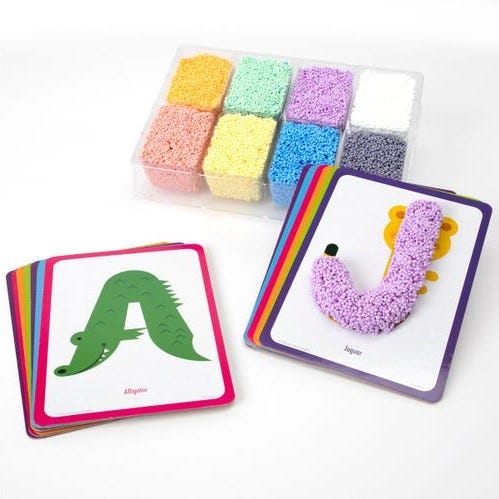 Playfoam Shape &amp; Learn Letter Sounding