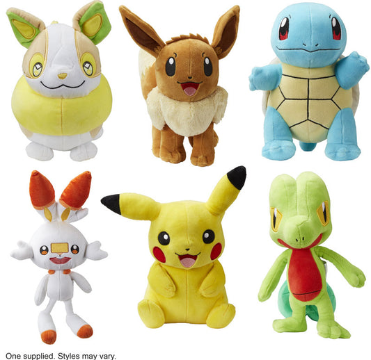 Pokémon One 8 inch plush Assorted