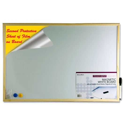 Premier Office Magnetic Whiteboard 60x40cm