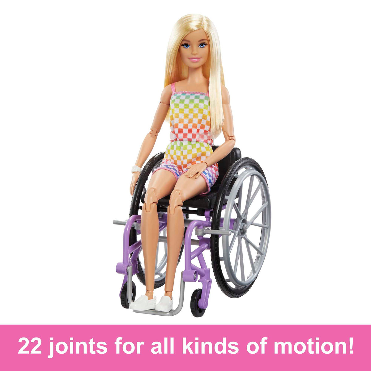 Barbie Fashionistas Blonde Doll Wheelchair And Ramp