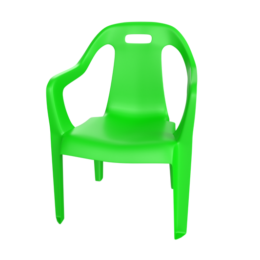 Kids Plastic Chair Green