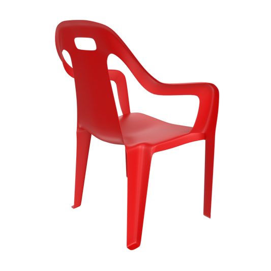 Kids Plastic Chair Red