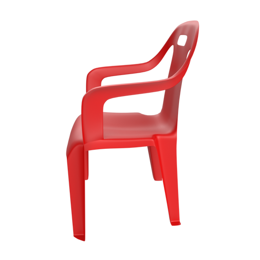 Kids Plastic Chair Red
