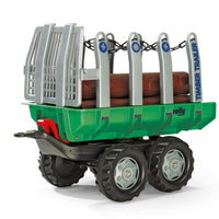 Rolly Twin Axle Trailer With Logs