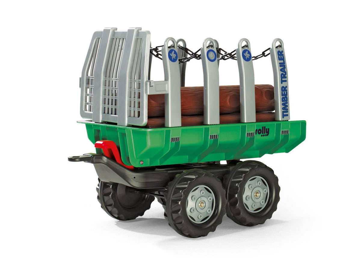 Rolly Twin Axle Trailer With Logs