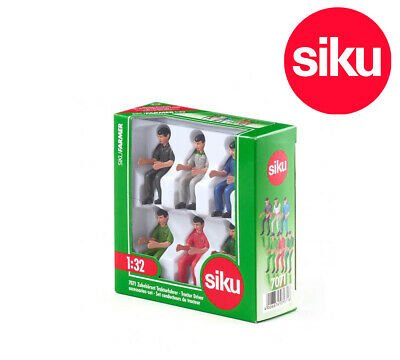 Siku 1:32 Set of 6 Tractor Drivers