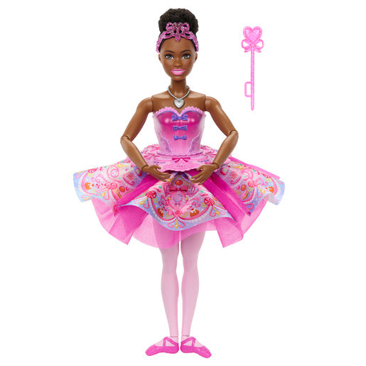 With her beautiful ballerina accessories, this Barbie in the Nutcracker doll