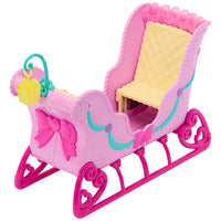Sled can accommodate up to two dolls (dolls not included)