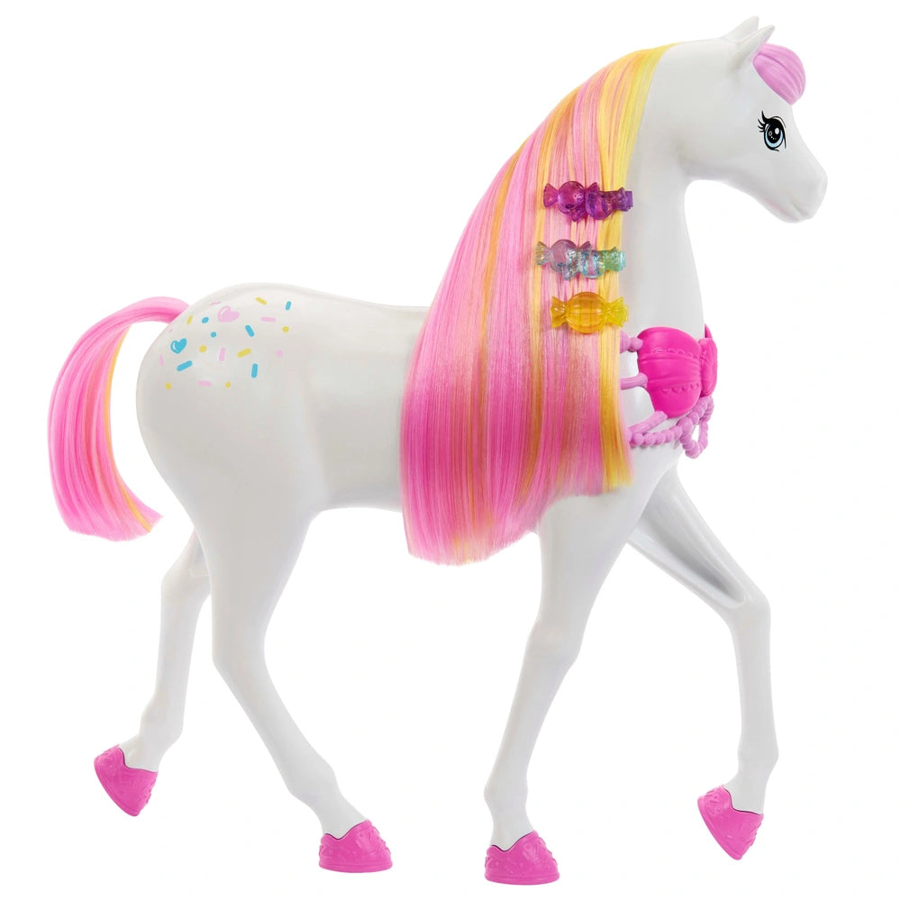 Horse features a colourful sweet-scented mane