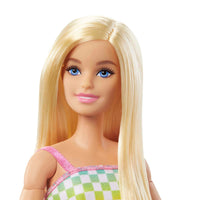 This doll is a member of the Barbie Fashionistas series