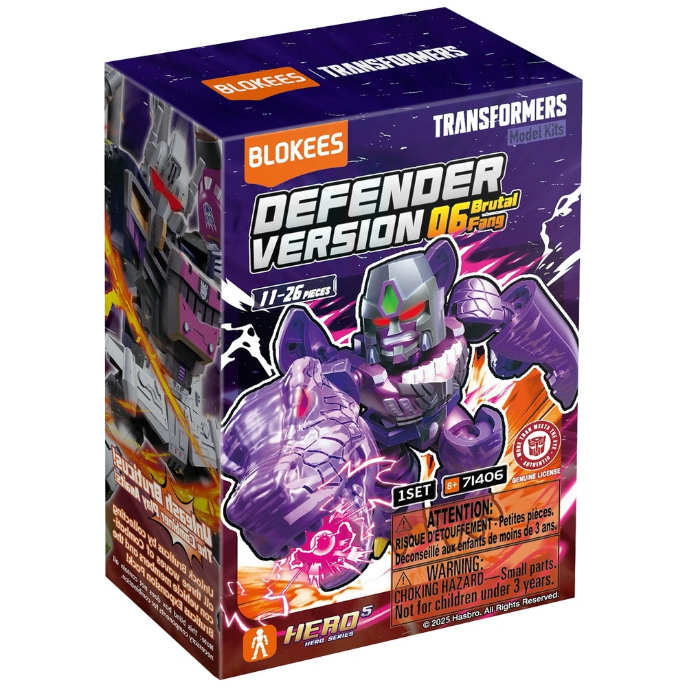 Blokees Transformers Defender Version 06 Brutal Fang 