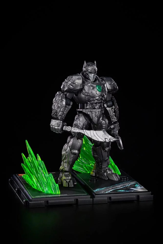 Comes with accessories, display base, and instructions