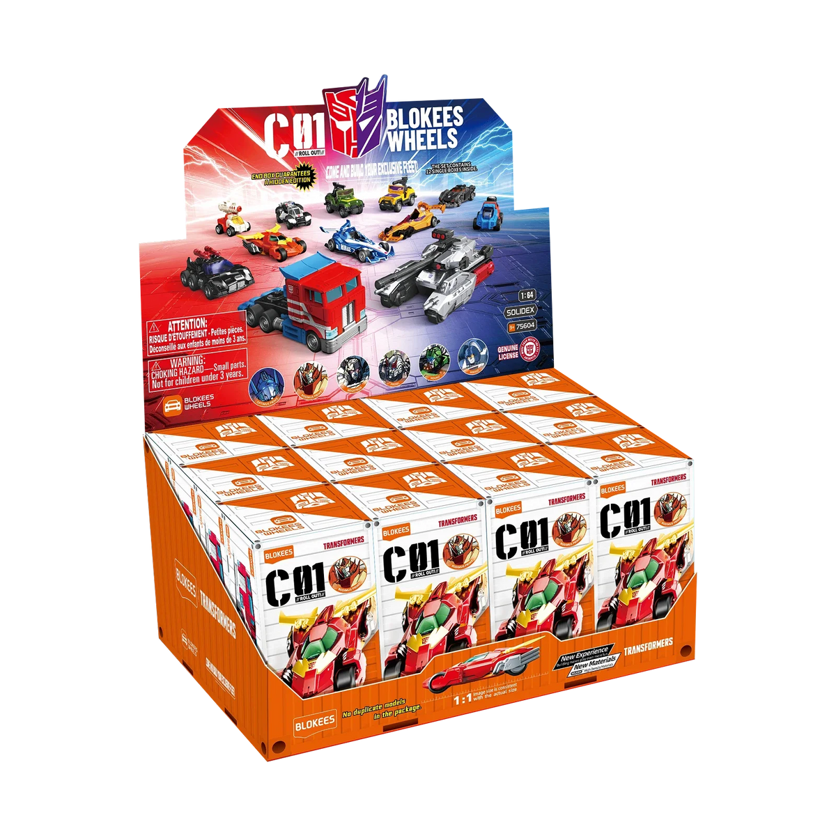 Officially licensed Transformers collectible model kit